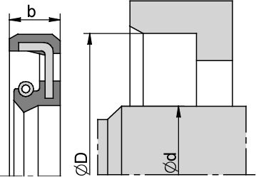 BAB 20,00 x 30,00 x 7 NBR - obrazek 2