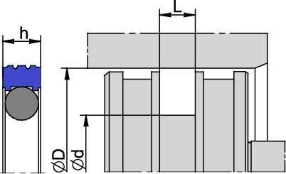 K15 50,00 x 39,00 x 4,20 PU+NBR - obrazek 2
