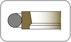 K35 25,00 x 32,30 x 3,20 PTFE/BR+NBR