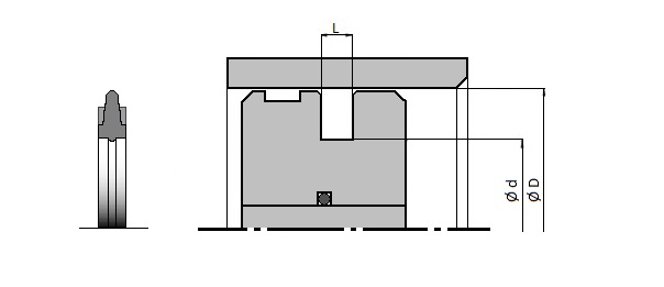 K63 25,00 x 17,00 x 3,20 NBR - obrazek 2