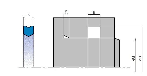 K83 20,00 x 25,00 x 4,56 x 5,3 PU - obrazek 2