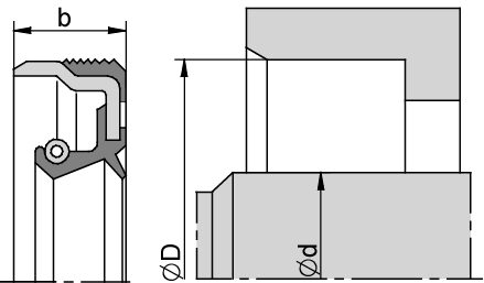 B1BASLRDX2 25,00 x 41,00 x 8 ACM CORTECO - obrazek 2