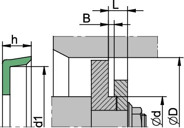 UNT/K16 35,00 x 18,00 x 9,00 NBR - obrazek 2