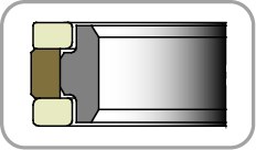 K19 100,00 x 85,00 x 12,50 NBR+PTFE+POM