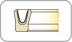 K19 40,00 x 30,00 x 8,00 NBR+PTFE+POM