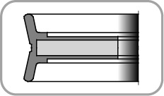 TŁOK K25 190,00 x 20,00 x 30,00 NBR+STAL