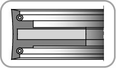 TŁOK K26 200,00 x 20,00 x 40,00 NBR+STAL