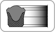 K39 50,00 x 60,00 x 8,00 F/NBR+NBR