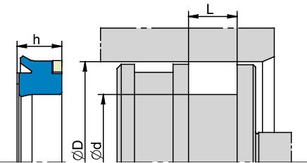 K40 60,00 x 45,00 x 9,50 PU+POM - obrazek 2