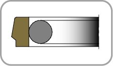 K41 50,00 x 34,90 x 6,30 PTFE/BR+NBR
