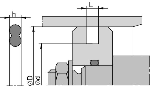 K62 63,00 x 53,00 x 4,00 NBR - obrazek 2