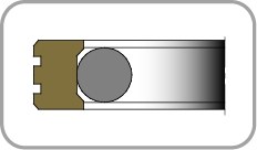 K752 100,00 x 89,00 x 4,20 PTFE/Br+NBR