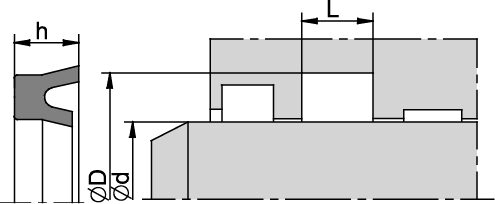 UND 45,00 x 55,00 x 7,30 x 8,30 PU - obrazek 2