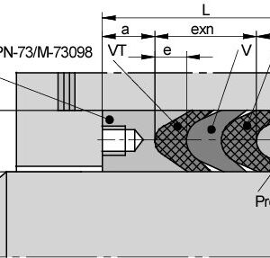 VT   70,00 x 90,00   F/NBR