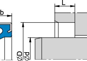ZBL 96,00 x 111,10 x 8,00 NBR+Stal